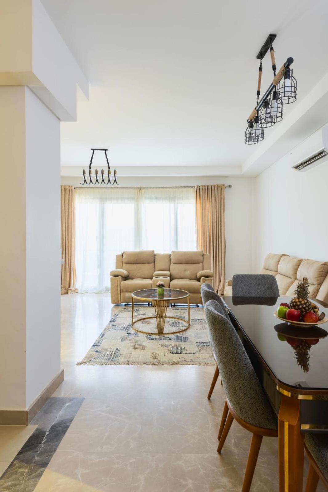 Apartment Carrara White 3br W/garden View And Pool Cairo